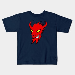 The Devil May Care...Or He May Not Kids T-Shirt